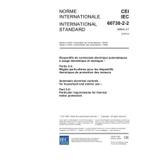 IEC 60730-2-2 Ed. 2.1 b:2005 IEC 60730-2-2 Ed. 2.1 b:2005