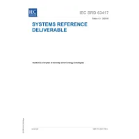 IEC /SRD 63417 Ed. 1.0 En:2025