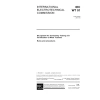 IEC WT 01 Ed. 1.0 en:2001