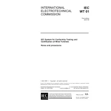 IEC WT 01 Ed. 1.0 en:2001 IEC WT 01 Ed. 1.0 en:2001