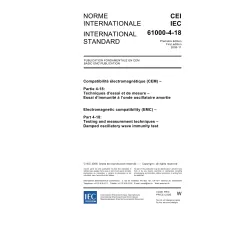 IEC 61000-4-18 Ed. 1.0 b:2006 IEC 61000-4-18 Ed. 1.0 b:2006