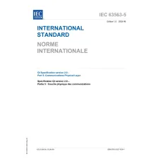 IEC 63563-5 Ed. 1.0 b:2025