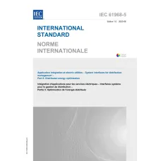 IEC 61968-5 Ed. 1.0 b:2020 IEC 61968-5 Ed. 1.0 b:2020