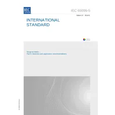 IEC 60099-5 Ed. 3.0 en:2018 IEC 60099-5 Ed. 3.0 en:2018