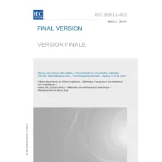 IEC 60811-401 Ed. 1.1 b:2017