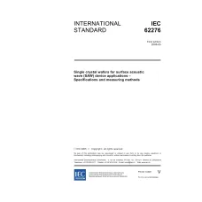 IEC 62276 Ed. 1.0 en:2005 IEC 62276 Ed. 1.0 en:2005