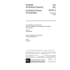 IEC 60110-1 Ed. 1.0 b:1998 IEC 60110-1 Ed. 1.0 b:1998