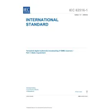 IEC 62516-1 Ed. 1.0 en:2009 IEC 62516-1 Ed. 1.0 en:2009