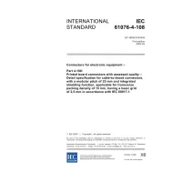 IEC 61076-4-108 Ed. 1.0 en:2002