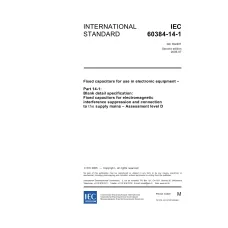 IEC 60384-14-1 Ed. 2.0 en:2005 IEC 60384-14-1 Ed. 2.0 en:2005