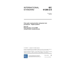 IEC 61280-2-8 Ed. 1.0 en:2003 IEC 61280-2-8 Ed. 1.0 en:2003