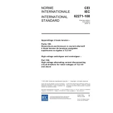 IEC 62271-108 Ed. 1.0 b:2005 IEC 62271-108 Ed. 1.0 b:2005
