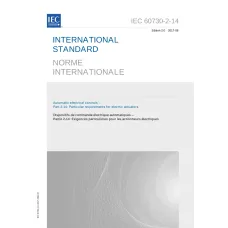 IEC 60730-2-14 Ed. 2.0 b:2017