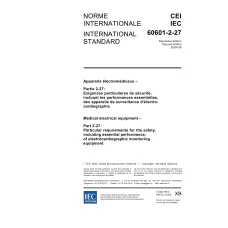 IEC 60601-2-27 Ed. 2.0 b:2005 IEC 60601-2-27 Ed. 2.0 b:2005