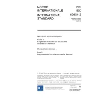 IEC 60904-2 Ed. 2.0 b:2007