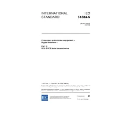 IEC 61883-5 Ed. 2.0 en:2004 IEC 61883-5 Ed. 2.0 en:2004