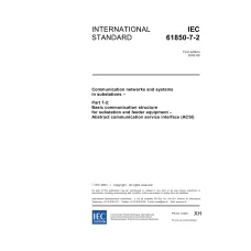 IEC 61850-7-2 Ed. 1.0 en:2003 IEC 61850-7-2 Ed. 1.0 en:2003