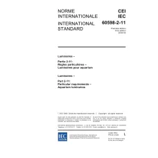 IEC 60598-2-11 Ed. 1.0 b:2005 IEC 60598-2-11 Ed. 1.0 b:2005