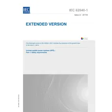 IEC 62040-1 Ed. 2.0 en:2017 EXV IEC 62040-1 Ed. 2.0 en:2017 EXV