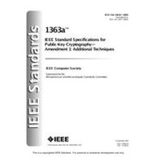 IEEE 1363a-2004 IEEE 1363a-2004