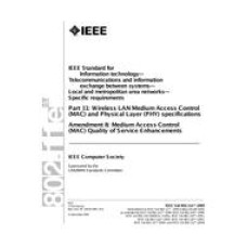 IEEE 802.11e-2005 IEEE 802.11e-2005