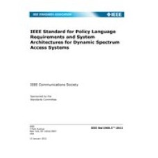 IEEE 1900.5-2011 IEEE 1900.5-2011