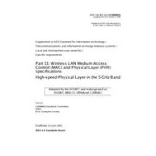 IEEE 802.11a-1999 IEEE 802.11a-1999