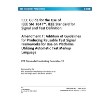 IEEE 1641.1a-2018 IEEE 1641.1a-2018