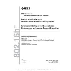 IEEE 802.16h-2010 IEEE 802.16h-2010