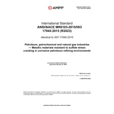 NACE MR0103/ISO 17945:2015 (R2023)