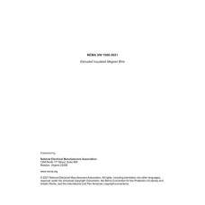 NEMA XW 1000-2021 NEMA XW 1000-2021