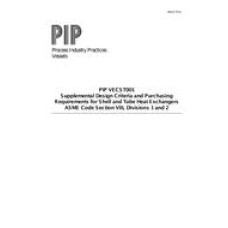PIP VECST001 (R2018) PIP VECST001 (R2018)