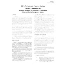 SSPC QS 1