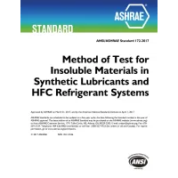 ASHRAE 172-2017 ASHRAE 172-2017