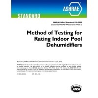 ASHRAE 190-2020 ASHRAE 190-2020