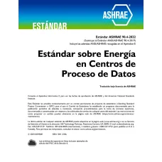 ASHRAE Spanish - Standard 90.4-2022 ASHRAE Spanish - Standard 90.4-2022