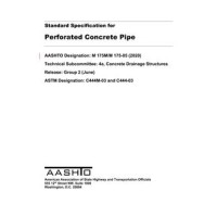 AASHTO M 175M/M 175-05 (2020) AASHTO M 175M/M 175-05 (2020)