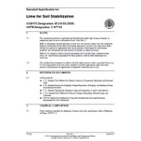AASHTO M 216-05 (2009) AASHTO M 216-05 (2009)