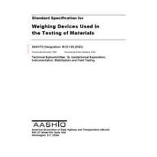 AASHTO M 231-95 (2023) AASHTO M 231-95 (2023)