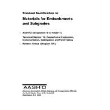 AASHTO M 57-80 (2021) AASHTO M 57-80 (2021)
