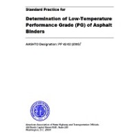 AASHTO PP 42-02 (2005) AASHTO PP 42-02 (2005)