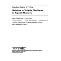 AASHTO T 110-03 (2020) AASHTO T 110-03 (2020)