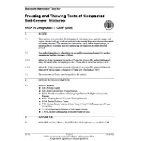 AASHTO T 136-97 (2009) AASHTO T 136-97 (2009)