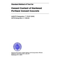 AASHTO T 178-97 (2005) AASHTO T 178-97 (2005)
