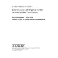AASHTO T 194-97 (2018) AASHTO T 194-97 (2018)