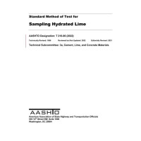 AASHTO T 218-86 (2022) AASHTO T 218-86 (2022)
