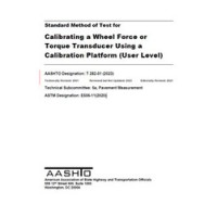 AASHTO T 282-01 (2023) AASHTO T 282-01 (2023)