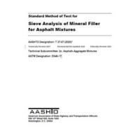 AASHTO T 37-07 (2020) AASHTO T 37-07 (2020)