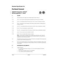 AASHTO M 85-07 AASHTO M 85-07
