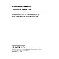 AASHTO M 178M/M 178-07 (2012) AASHTO M 178M/M 178-07 (2012)